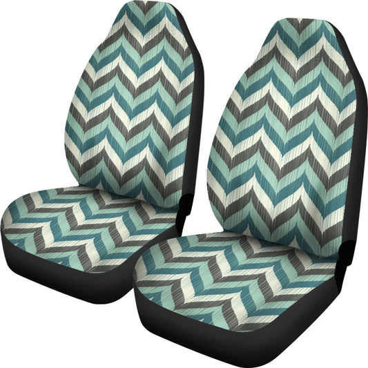 Curvy Zig Zag Car Seat Covers
