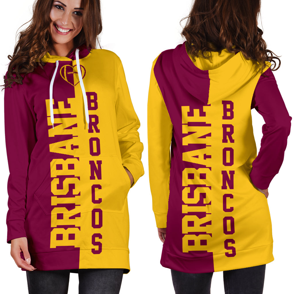 Brisbane Rugby - Hoodie Dress