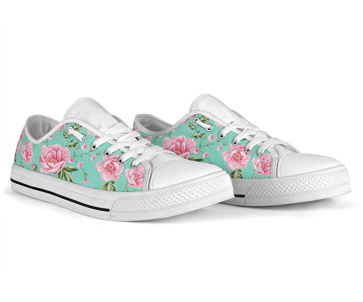 Pink Rose Shoes Low Top Sneakers for Women & Men – product image 2