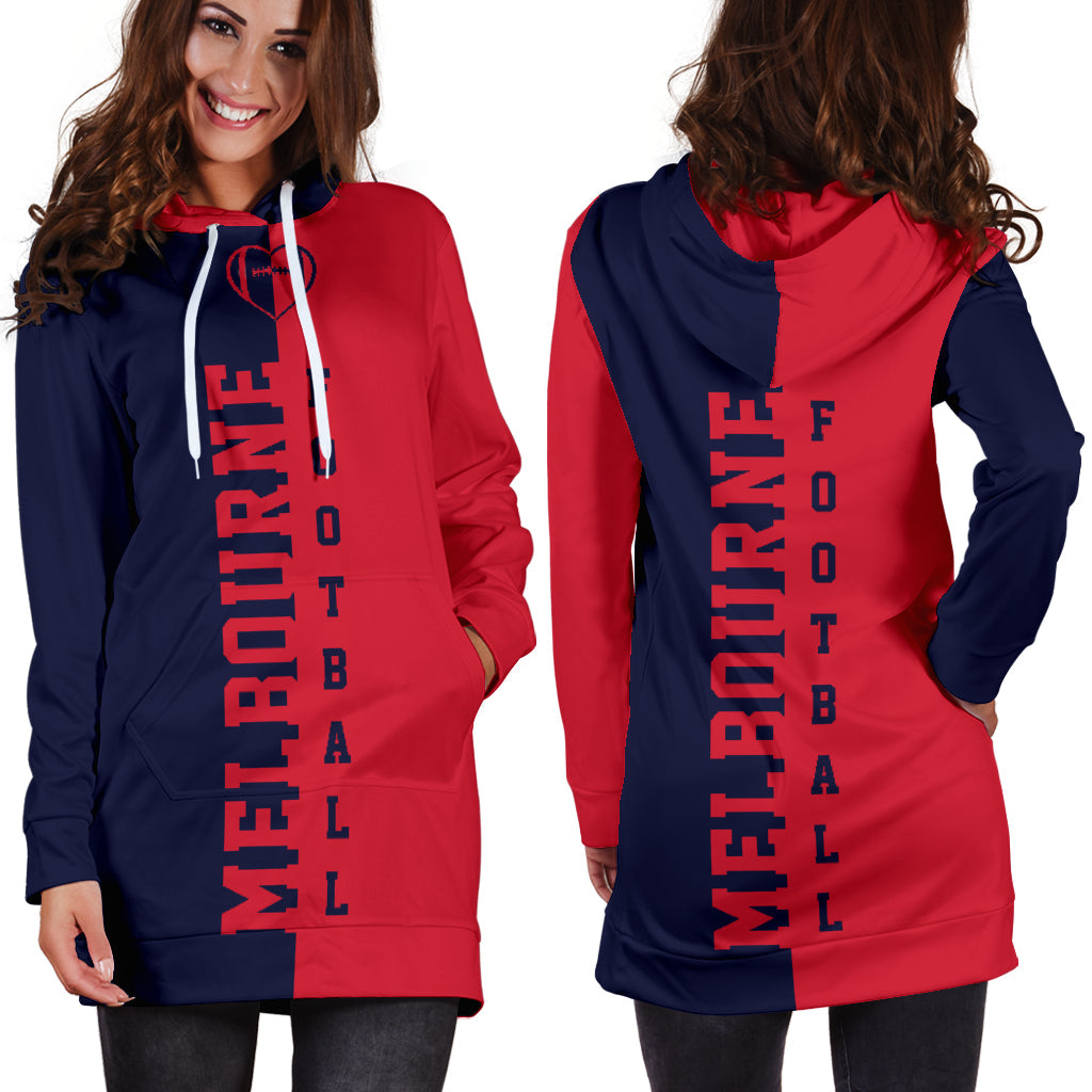 Melbourne Football - Hoodie Dress