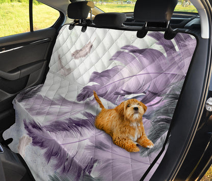 Feathers Car Back Seat Pet Cover