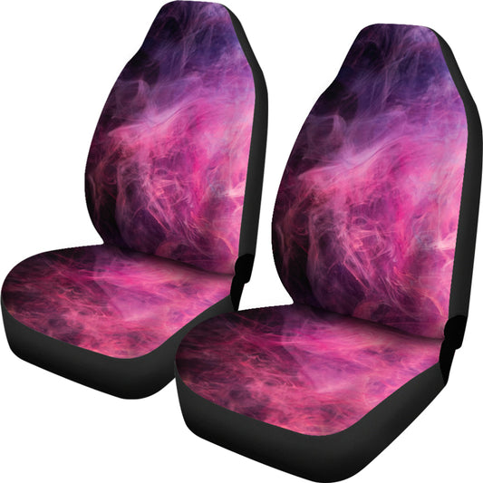 Pink Smoke Car Seat Covers