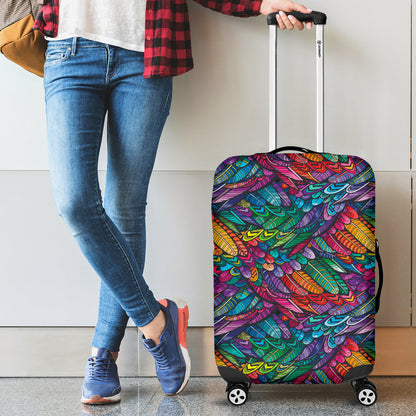 Boho Feathers - Luggage Covers
