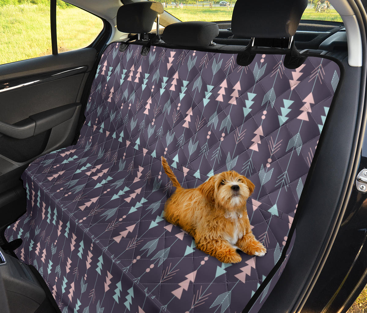 Boho Arrows Car Back Seat Pet Seat Cover