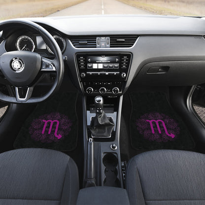 Purple Scorpio Car Floor Mats