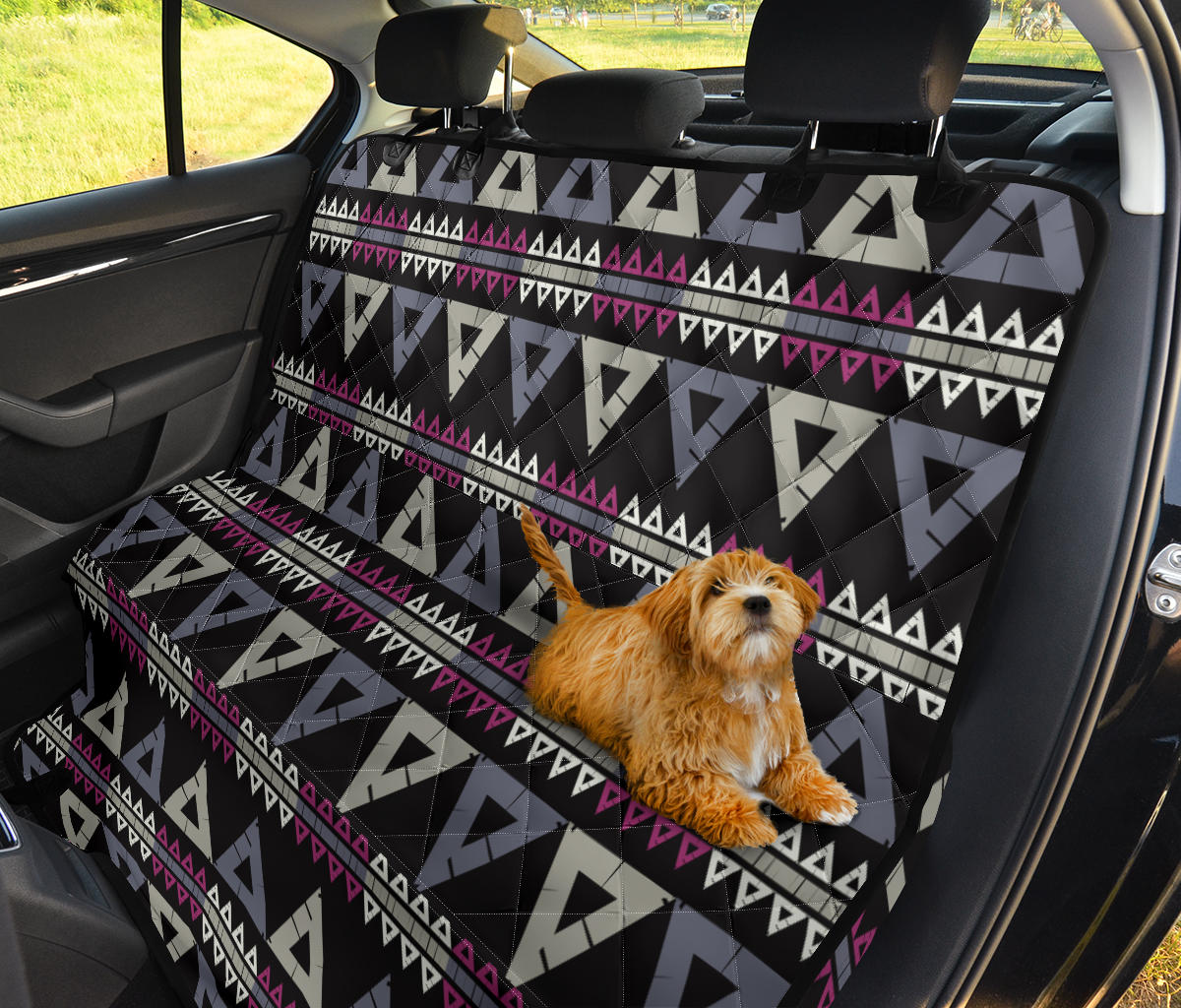 Ethnic Tribal Car Back Seat Pet Cover