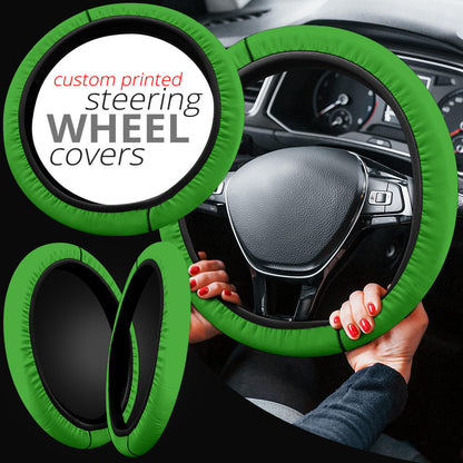 Green Steering Wheel Cover