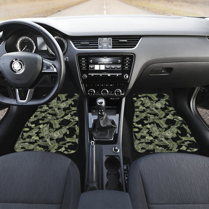 Front And Back Car Mats (Set Of 4) - Money