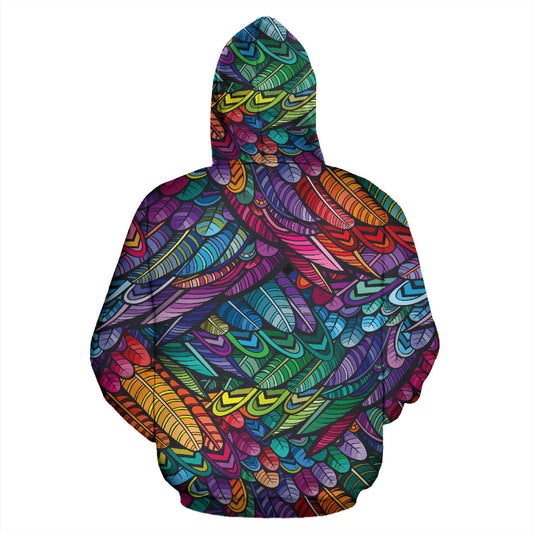 Boho Feathers - Hoodie