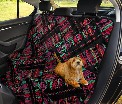 Ethnic Tribal Car Back Seat Pet Cover