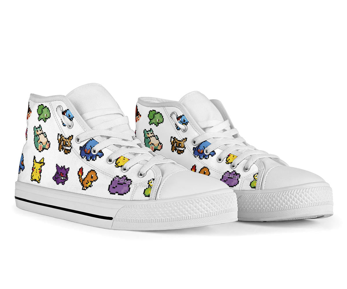 8-Bit Starter Pokemon Shoes