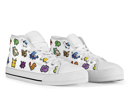 8-Bit Starter Pokemon Shoes