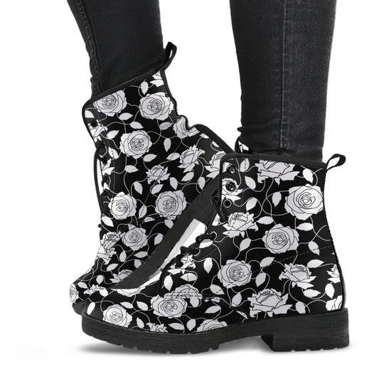 White Rose Boots