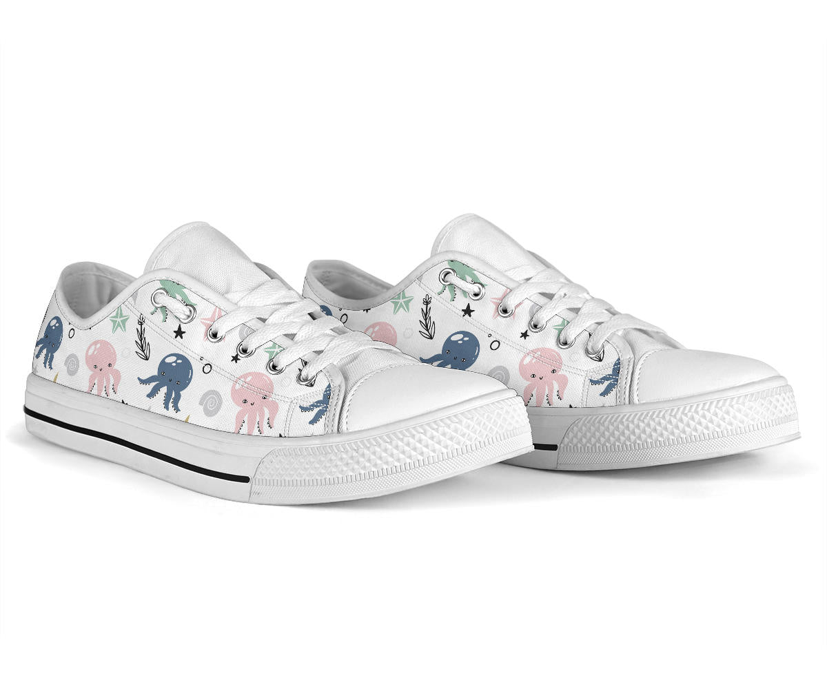 White Octopus Low Top Shoes – product image 2