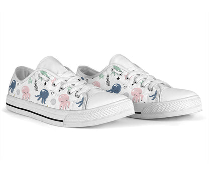 White Octopus Low Top Shoes – product image 2