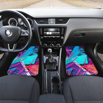 Colorful Abstract Car Floor Mats