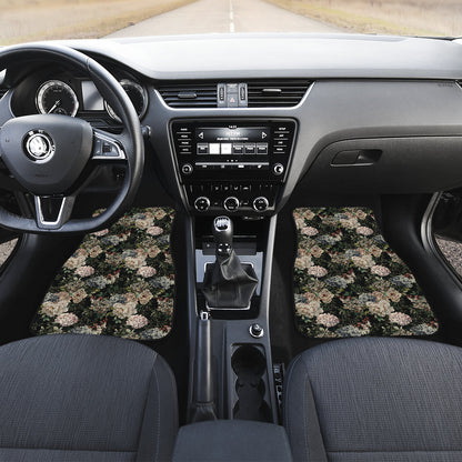 Floral Pattern Car Floor Mats