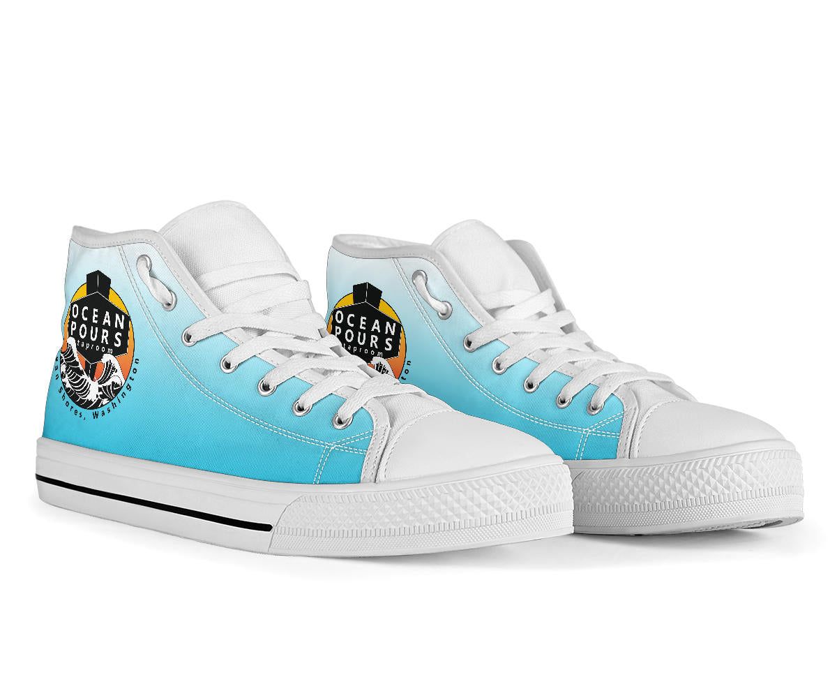 Ocean Pours High Top Shoes – product image 2
