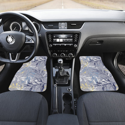 Abstract Floral 1 Car Floor Mats