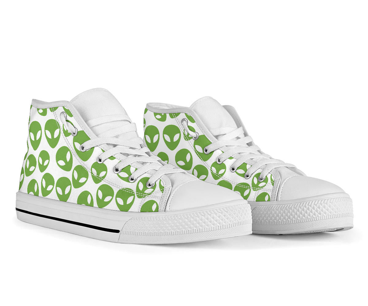 Green Alien High Top Shoes – product image 2