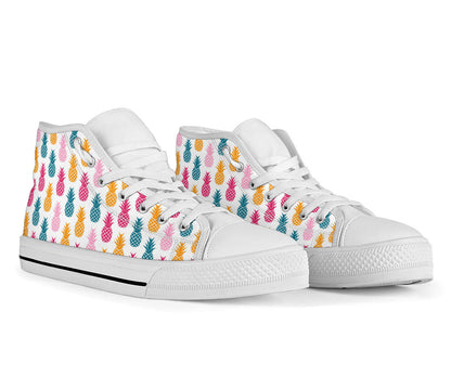 Vibrant Pineapple High Top Shoes – product image 2