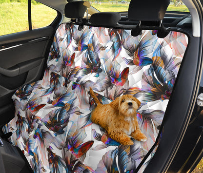Colorful Fish Car Back Seat Pet Cover