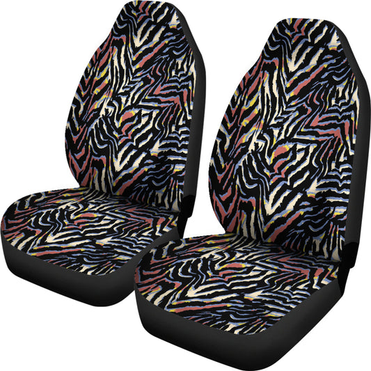 Colorful Animal Print Car Seat Covers