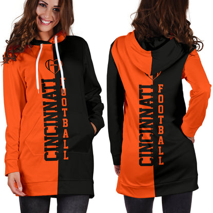 Cincinnati Football - Hoodie Dress