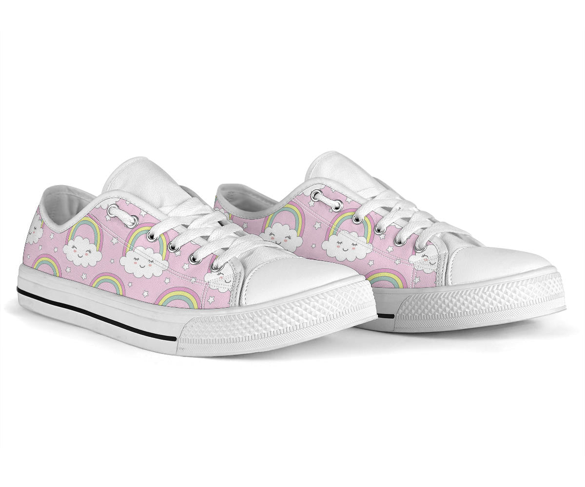 Pink Rainbow Low Top Shoes – product image 2