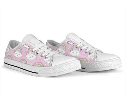Pink Rainbow Low Top Shoes – product image 2