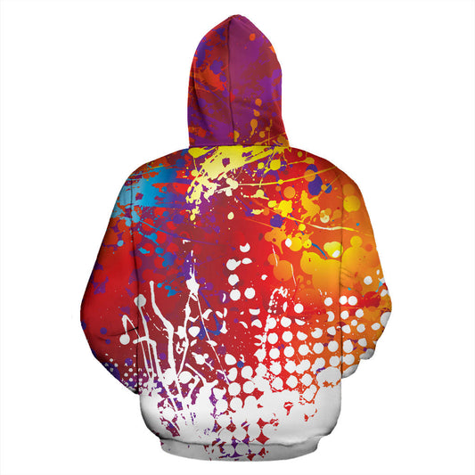Colorful Abstract Art Hoodie