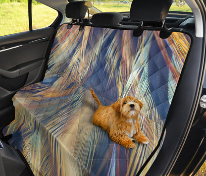 Feathers Car Back Seat Pet Cover