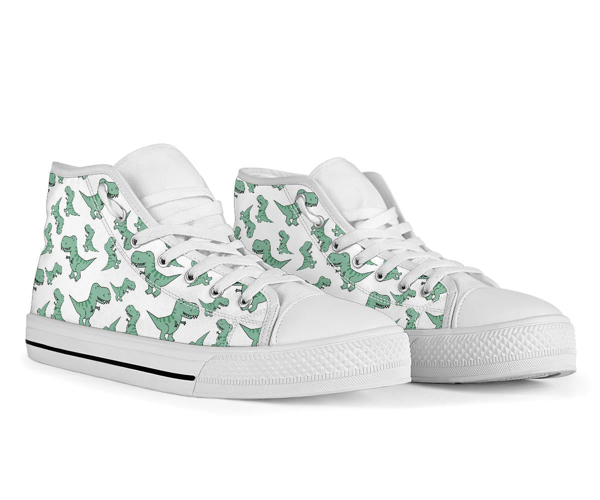 Green Dinosaur High Top Shoes – product image 2