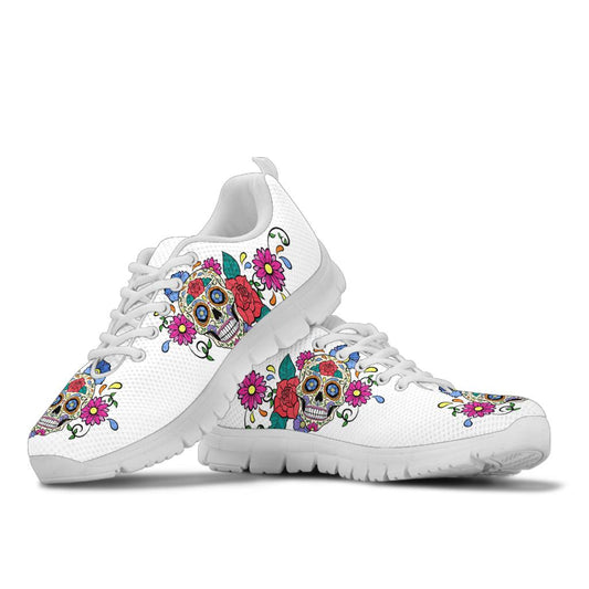 Skull Rose Shoes