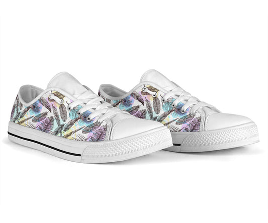 Feather Print Shoes