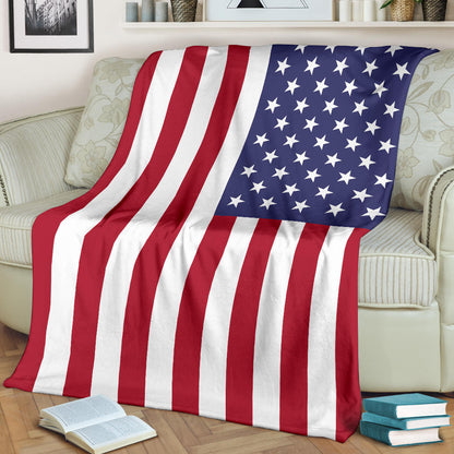 American Flag USA Blanket