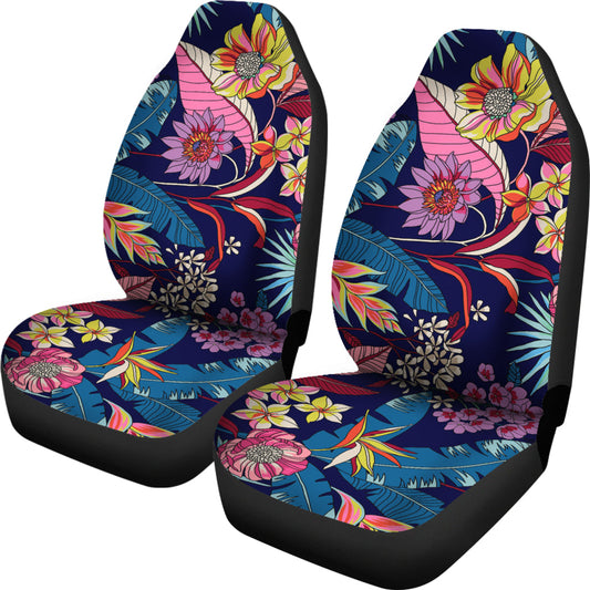 Colorful Flowers Car Seat Covers