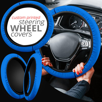 Blue Steering Wheel Cover