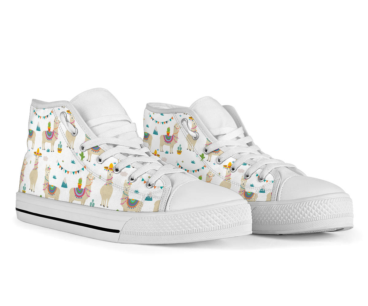 Llama High Top Shoes – product image 2