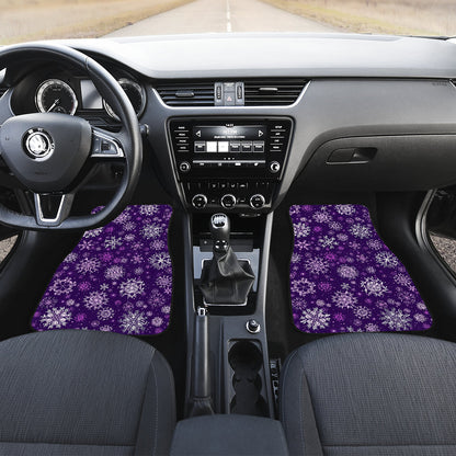 Purple Mandalas Car Floor Mats