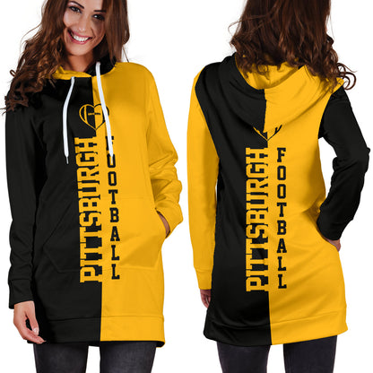 Pittsburgh Football - Hoodie Dress