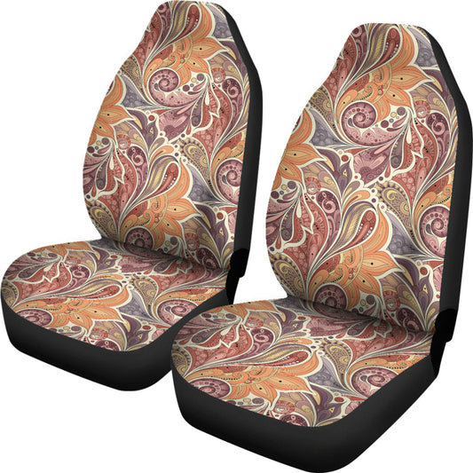 Brown Elegant Decor Car Seat Covers
