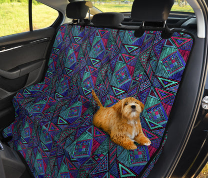 Ethnic Tribal Car Back Seat Pet Cover