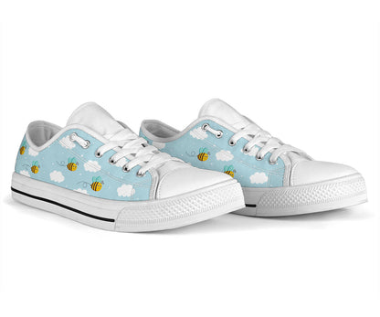 Cute Bee Low Top Shoes – product image 2