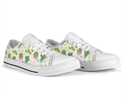 Kawaii Cactus Low Top Shoes – product image 2