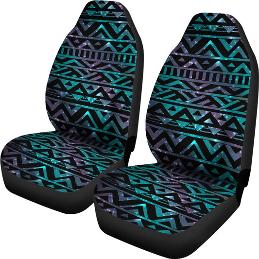 Black Tribal Car Seat Covers