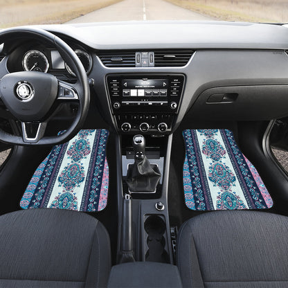 Boho Persian Decor Car Floor Mats