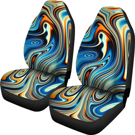 Colorful Abstract Car Seat Covers