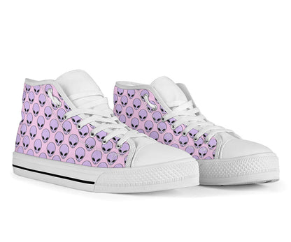 Purple Alien High Top Shoes – product image 2