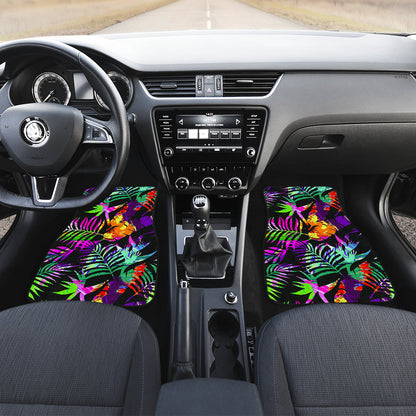 Colorful Plants Car Floor Mats